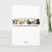 Sweet Sheltie Xmas Kaart (Achterkant)