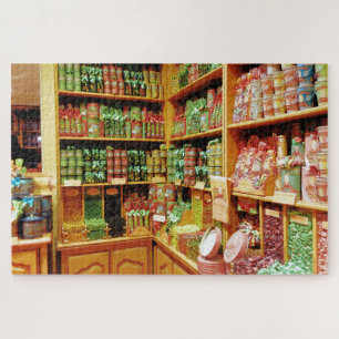 Sweet Shop in Pezenas Frankrijk Legpuzzel