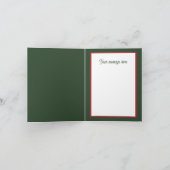 Sweet shop Kerstwensen voeg bericht toe Feestdagen Kaart (Binnen)