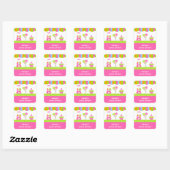 Sweet Shoppe Birthday Party Favor Stickers kinder (Vel)