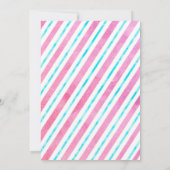 Sweet Shoppe Verjaardagsfeestje Kaart (Achterkant)