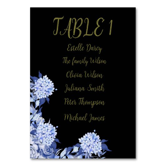 Sweet Shower Autumn Floral Wedding Kaart (Voorkant)