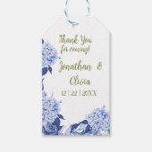 Sweet Shower Spring purple Floral Wedding Cadeaulabel (Voorkant)