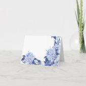 Sweet Shower Spring purple Floral Wedding Feestdagen Kaart (Achterkant)