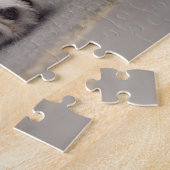 Sweet Siberian Husky Puppy Sleeping Legpuzzel (Zijkant)