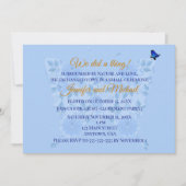 Sweet & Simple Elopement Announcement Invitation Kaart (Voorkant)