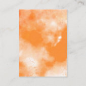 Sweet Sinaasappels Citrus Greenery Baby Diaper Raf Informatiekaartje (Achterkant)