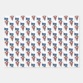 Sweet Sinterklaas Bezoeken Staat New York Inpakpapier Vel (Voorkant 2)