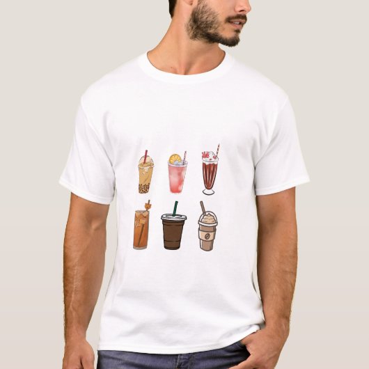 Sweet Sips-Collectie T-shirt (Voorkant)