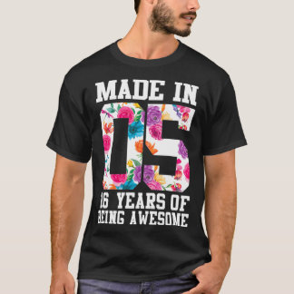Sweet Siteen Birthday Gift voor tiener Girls Made T-shirt