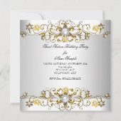 Sweet Sixteen 16-jarige gouddiamant 5 Kaart (Achterkant)