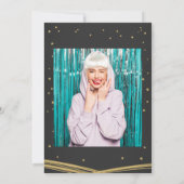 Sweet Sixteen 16-jarige uitnodiging (Achterkant)