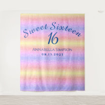 Sweet Sixteen 16 Persoonlijke Regenboog Glitters 