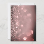 Sweet Sixteen 16 Roos Gouden Glitter Verjaardag In Kaart (Achterkant)