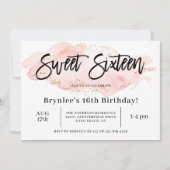 Sweet Sixteen 16e verjaardag Kaart (Voorkant)