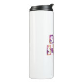 Sweet Sixteen Art Print Thermosbeker (Gedraaid links)