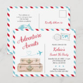 Sweet Sixteen avontuur wacht op de uitnodiging voo (Voorkant / Achterkant)