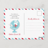 Sweet Sixteen avontuur wacht op de uitnodiging voo (Achterkant)