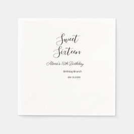 Sweet sixteen birthday brunch 16th birthday name d servet