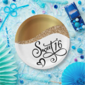 Sweet Sixteen Birthday Papieren Bordje (Feest)