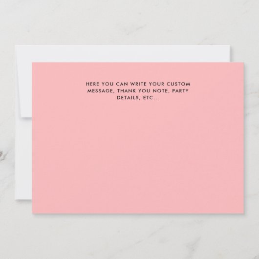 Sweet Sixteen Birthday Photo Collage Card (Achterkant)