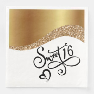 Sweet Sixteen Birthday Servet
