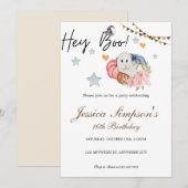 Sweet Sixteen Birthday Uitnodiging (Voorkant / Achterkant)