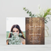 Sweet Sixteen Birthday Uitnodiging (Staand voorkant)