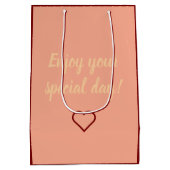 Sweet sixteen, Citrine anime Medium Cadeauzakje (Achterkant)