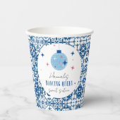 Sweet Sixteen Dancing Queen Griekse Musical Disco Papieren Bekers (Voorkant)