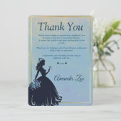 Sweet Sixteen Dankkaart Kaart (Staand voorkant)