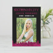 Sweet Sixteen en het City-programma FAN Favor Kaart (Staand voorkant)