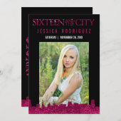 Sweet Sixteen en het City-programma FAN Favor Kaart (Voorkant / Achterkant)