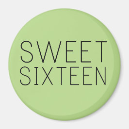 Sweet Sixteen Gift/Favor Magnet