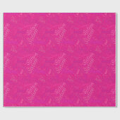 Sweet Sixteen Gift Wrapping Paper Rolls - Giftwrap Cadeaupapier (Vlak)