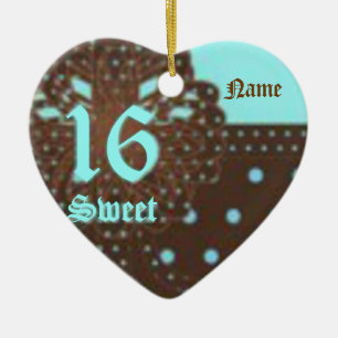 Sweet Sixteen Gifted Ornament - Aanpassen