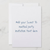 Sweet Sixteen Girly, Fun, Roze Glitter Anchor Kaart (Achterkant)