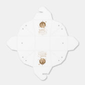 Sweet Sixteen Gold Disco Ball 16e verjaardagsfeest Bedankdoosjes (Uitgevouwen)