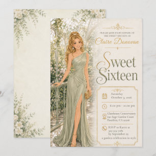 Sweet Sixteen Groene Conservatorium Kaart