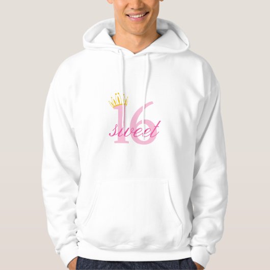 Sweet Sixteen Hoodie (Voorkant)