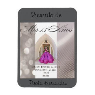 Sweet Sixteen Invitation Magnet, Uitnodiging voor  Magneet