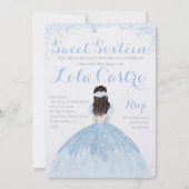 SWEET SIXTEEN INVITE KAART (Voorkant)