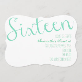 Sweet Sixteen Kaart