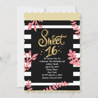 Sweet Sixteen Kaart