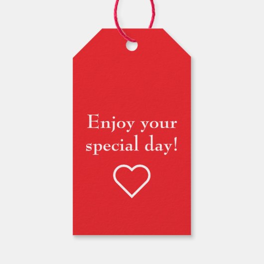 Sweet Sixteen Lineart Cadeaulabel (Achterkant)