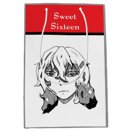 Sweet Sixteen Lineart Medium Cadeauzakje