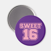 Sweet Sixteen Magneet (Voorkant / Achterkant)