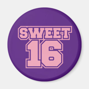 Sweet Sixteen Magneet