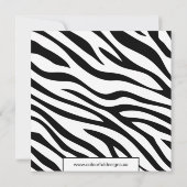 Sweet Sixteen Masquerade Party Invitation Kaart (Achterkant)