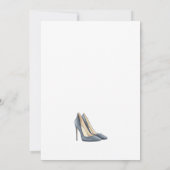 Sweet Sixteen Mode Birthday Uitnodiging (Achterkant)